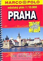 Praha atlas/spirála 1:10 000 - městský plán (kolektiv)