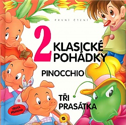 2 klasick pohdky - Prvn ten - Velk psmena (Pinocchio, Ti prastka)