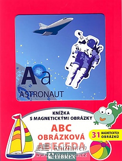ABC obrzkov abeceda - knka s magnetickmi obrzky
