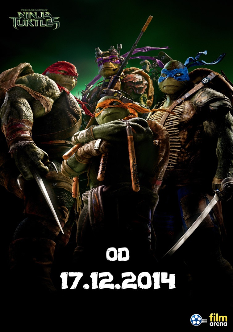 ELVY NINJA / Teenage Mutant Ninja Turtles 2014 na DVD, Blu-ray, Blu-ray 3D + 2D a limitovan edice se SteelBookem 3D + 2D