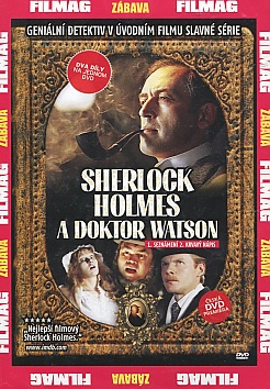Sherlock Holmes a doktor Watson - 1. a 2. dl, (paprov obal)