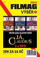 Filmag v�b�r 18: J�, Claudius, KOLEKCE 3DVD (1-3.d�l) (pap�rov� obal) (DVD)