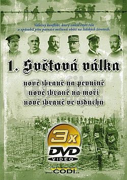 1. světová válka: nové zbraně, KOLEKCE 3DVD (papírový obal)