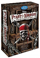Piráti z Karibiku 1-4 KOLEKCE 4BD (Blu-Ray)