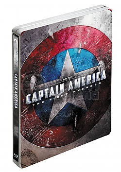 CAPTAIN AMERICA: Prvn Avenger 3D + 2D Steelbook™ Sbratelsk limitovan edice + DREK flie na SteelBook™