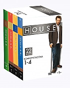 DR. HOUSE: Kompletní kolekce 1-4 (DVD)