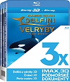 3x IMAX 3D Podmořské dokumenty (Blu-Ray 3D)