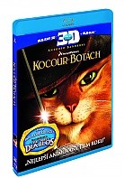 Kocour v bot�ch 3D + 2D (Blu-Ray 3D)