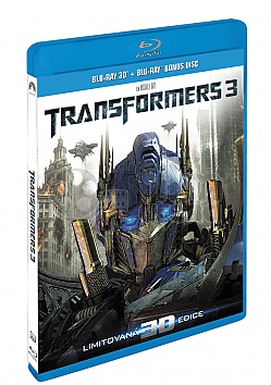 Transformers 3 (3D+2D bonus disk) (ODSTRAŇOVAČ poštovného)