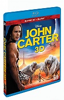 JOHN CARTER: Mezi dvěma světy 3D+2D (Blu-Ray)