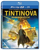 Tintinova dobrodružství 3D+2D (ODSTRAŇOVAČ poštovného) (Blu-Ray)