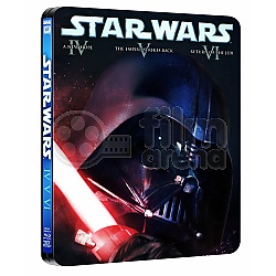 Star Wars: Epizoda 4-6 (3BD) STEELBOOK