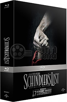 SCHINDLERV SEZNAM Sbratelsk limitovan edice s plaktem (Blu-ray + DVD)