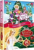 BARBIE VÁNOCE Dokonalé vánoce + Kouzelné vánoce 2DVD (DVD)