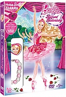 Barbie a růžové balerínky + náramek s přívěskem (DVD)