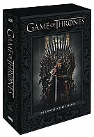 Hra o trůny - 1. sezona (CZ dabing) PŮVODNÍ LIMITOVANÁ DIGIPACK EDICE s mapou rodů 5DVD (DVD)