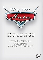 AUTA + AUTA 2 + CARS TOON: Burkovy povdaky Kolekce