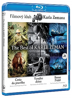 3x KAREL ZEMAN (Cesta do pravku + Baron Pril + Vynlez zkzy) Kolekce Filmov klub Karla Zemana 1BD