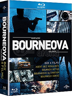BOURNEOVA Kvadrilogie 1-4 Kolekce