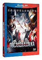 CAPTAIN AMERICA: Obansk vlka 3D + 2D (Blu-ray 3D + Blu-ray)