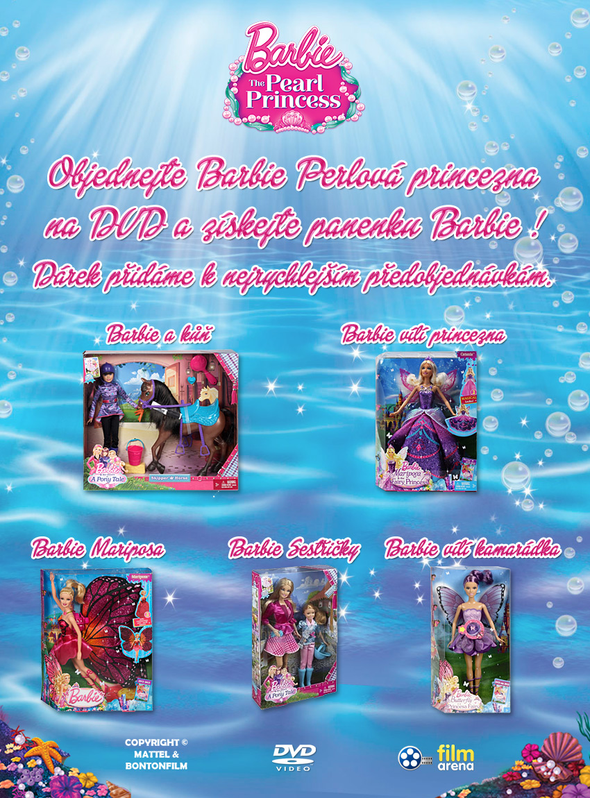 BARBIE Perlov princezna (Barbie Pearl Princess)