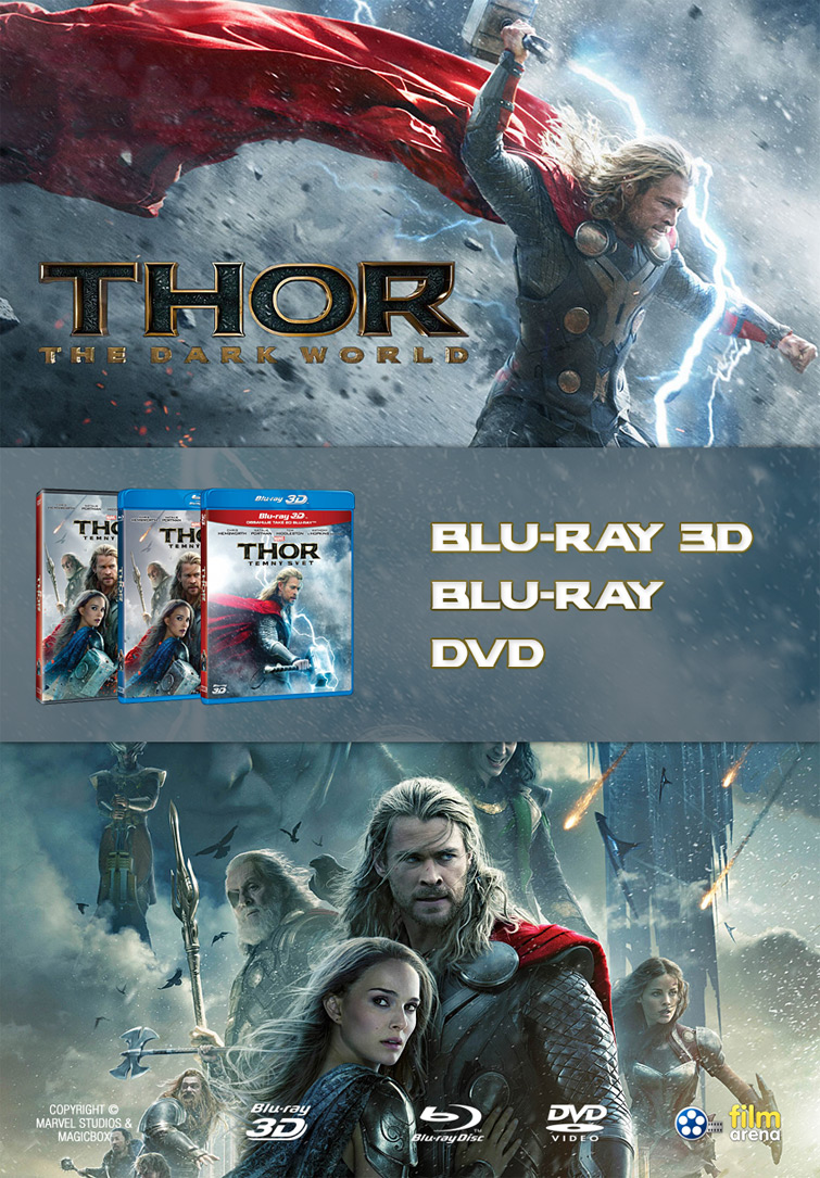 thor 2 the dark world blu ray