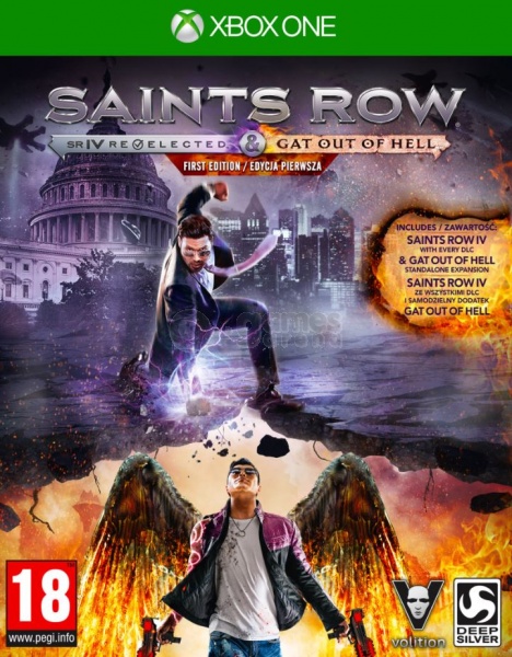 Saints Row IV: Re-Elected + Gat Out of Hell - First Edition (XBOX One)