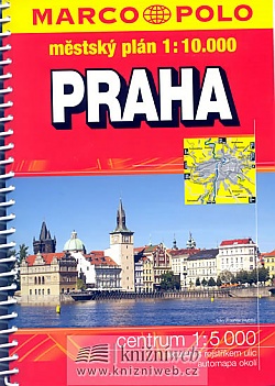 Praha atlas/spir�la 1:10 000 - m�stsk� pl�n
