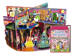 Domeček pro panenky - panoramatické leporelo