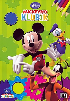 Mickeyho klubk - Omalovnky A4