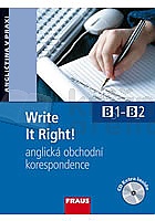 Write It Right! anglick obchodn korespondence uebnice + CD