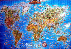 Mapa svta pro dti