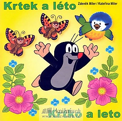 Krtek a lto - omalovnky tverec