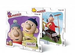 Puzzle 16 deskov� Pat a Mat