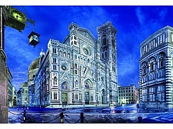 Puzzle Katedr�la Santa Maria, Florencie 1000d