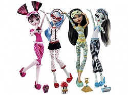 Monster High Příšerky v pyžamu asst