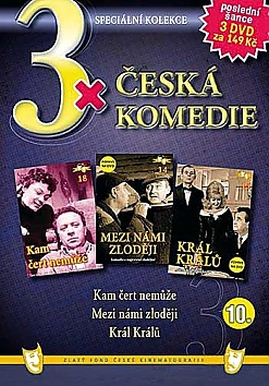 Česká komedie X. KOLEKCE 3DVD