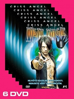 Mistr Magie Criss Angel KOLEKCE 6DVD (paprov obal)