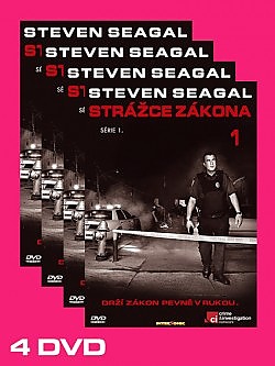 Steven Segal - Str�ce z�kona, KOLEKCE 4DVD (pap�rov� obal)