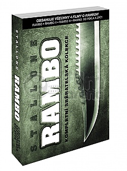 RAMBO 1-4 Kolekce 4DVD