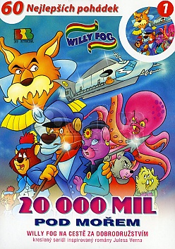 Willy Fog disk 01 - 20 000 mil pod moem (paprov obal)