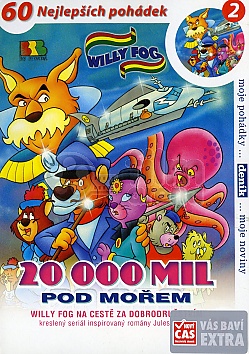 Willy Fog disk 02 - 20 000 mil pod moem (paprov obal)