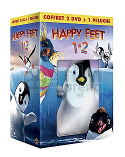 Kolekce Happy Feet 1 + 2 s ply��kem 2DVD