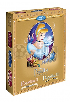 Popelka I, II, III KOLEKCE 2BD