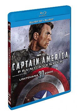 CAPTAIN AMERICA: Prvn Avenger 3D + 2D (2BD)