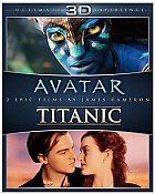 AVATAR 3D + TITANIC 3D Kolekce 5BD + DVD