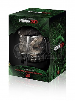 PREDTOR (Blu-ray 3D/2D + DVD) ULTIMTN LOVECK TROFEJ Limitovan sbratelsk edice s hlavou PREDTORA 500 kus