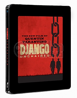 NESPOUTAN DJANGO STEELBOOK + CD SOUNDTRACK + Sbratelsk karty EXKLUZIVN Sbratelsk limitovan edice  Filmareny