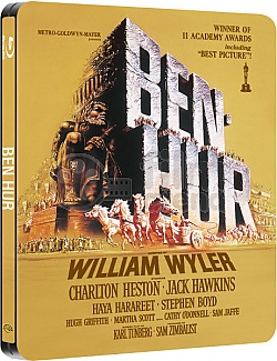 BEN HUR V�ro�n� edice 2BD Steelbook� Sb�ratelsk� limitovan� edice + D�REK f�lie na Steelbook�