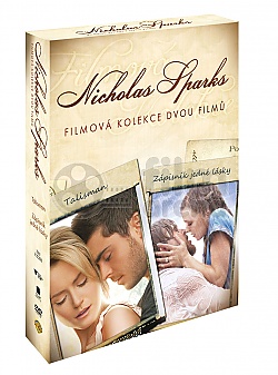 NICHOLAS SPARKS: Romantick kolekce dvou film TALISMAN + ZPISNK JEDN LSKY 2DVD